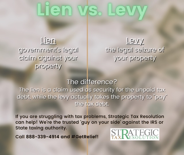 Lien vs. Levy