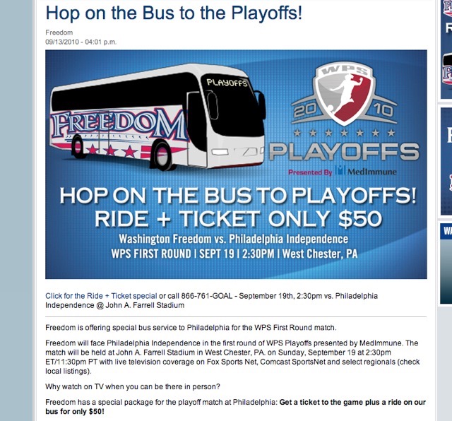 Playoff Bus